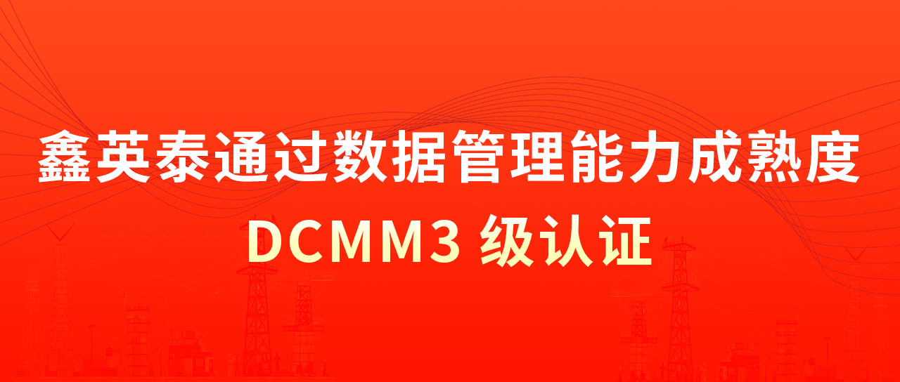 热烈祝贺 yl23455永利集团顺利通过数据管理能力成熟度3级认证